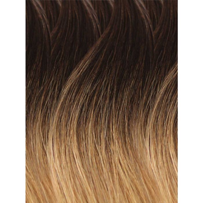 Cinderella Hair Remy Straight Balayage Pre-Bonded 16inch/40cm – Colour BA8