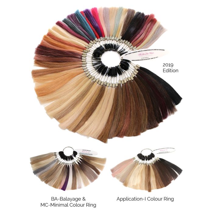 Cinderella Hair's 3 Piece Colour Ring Collection