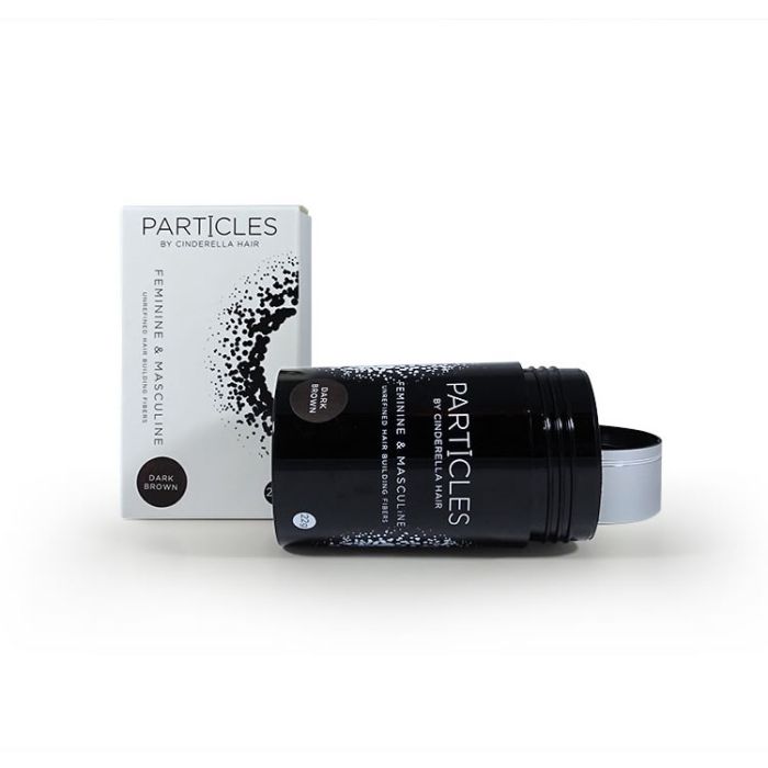 Particles Hair Building Fibers Hair Loss Concealer For Hair Loss & Thinning Hair by Cinderella Hair (Dark Brown) 22g