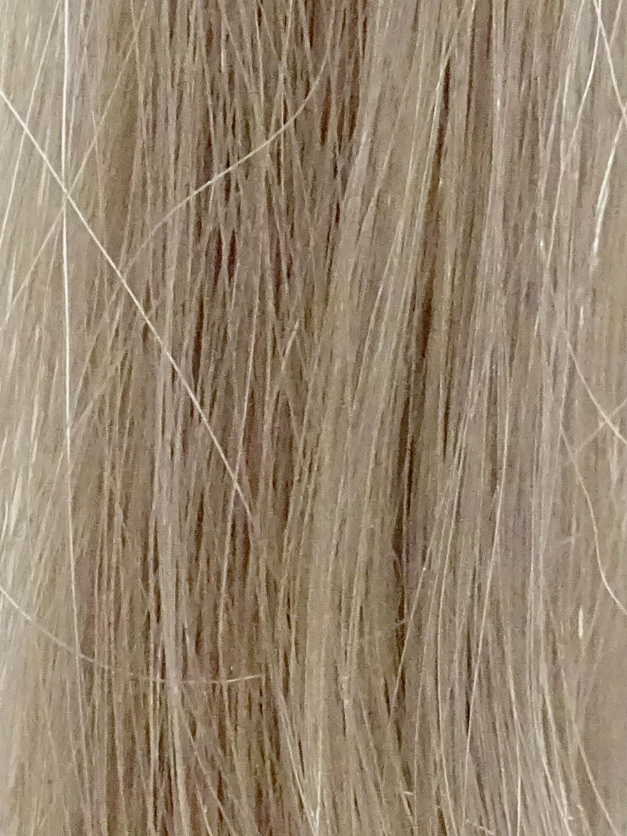 Image of Cinderella Hair Extensions Nordic Grey. Pre-Bonded Hair Extensions & Application-I Stick Tip/I-Tip Hair Extensions