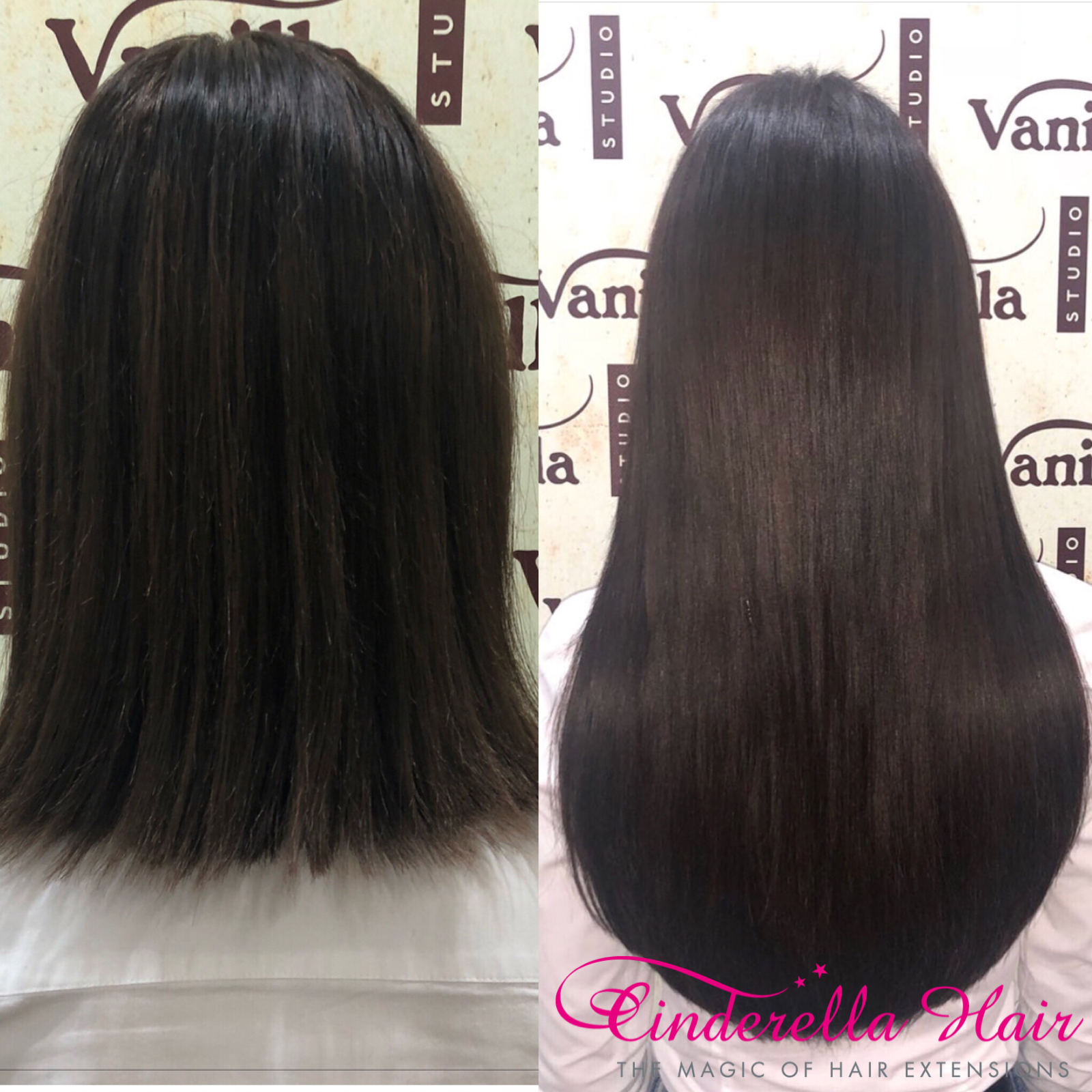 Cinderella Hair Extensions Before After 4 - Cinderella Hair